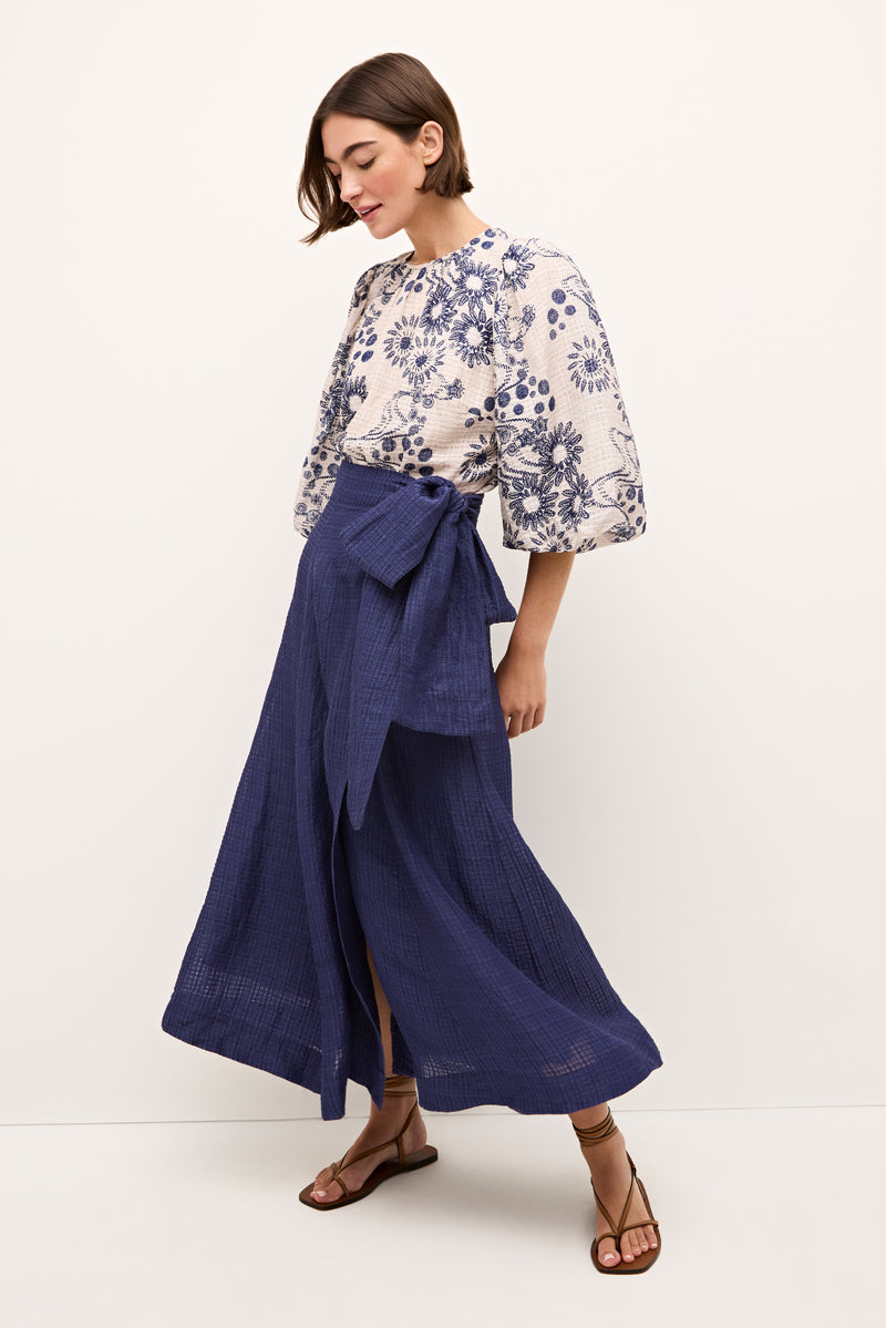 ESTINE WRAP SKIRT