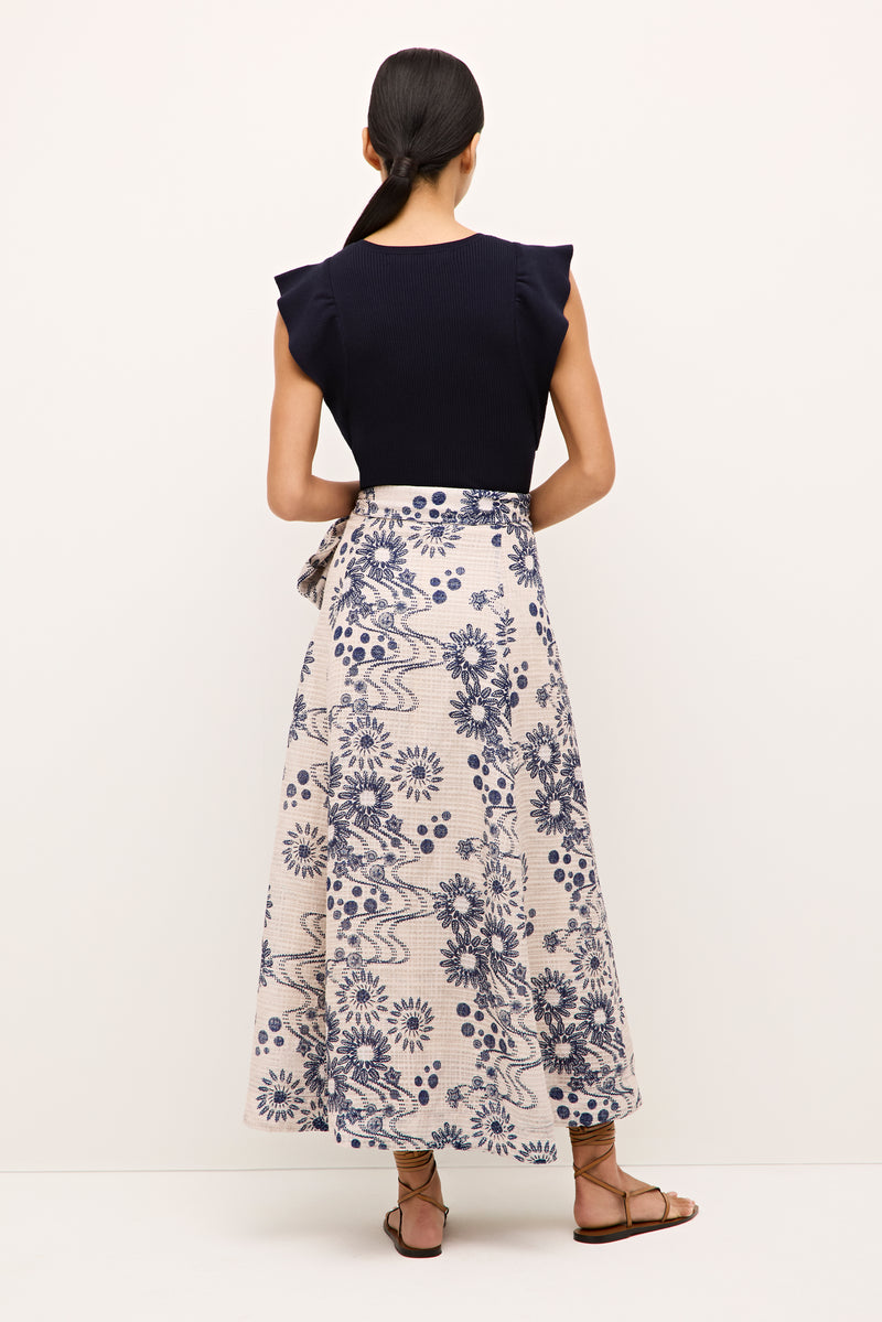 ESTINE WRAP SKIRT