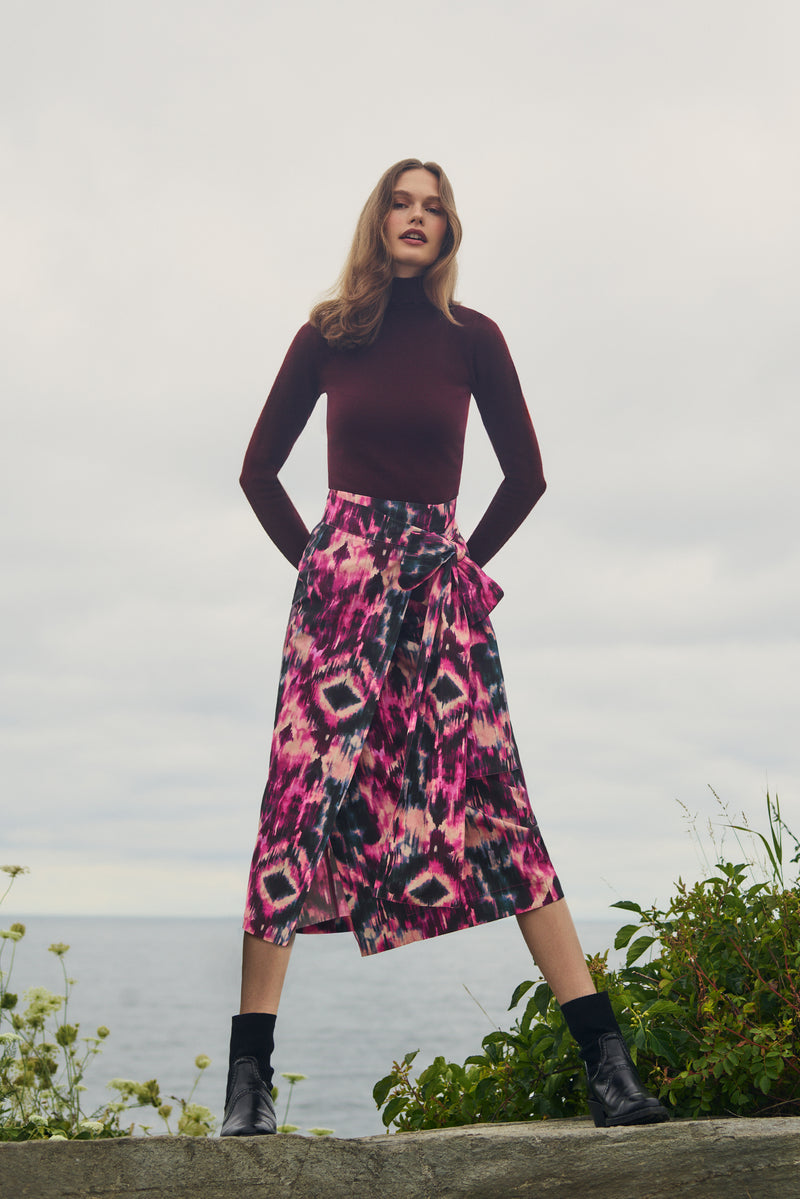 GEORGINA WRAP SKIRT