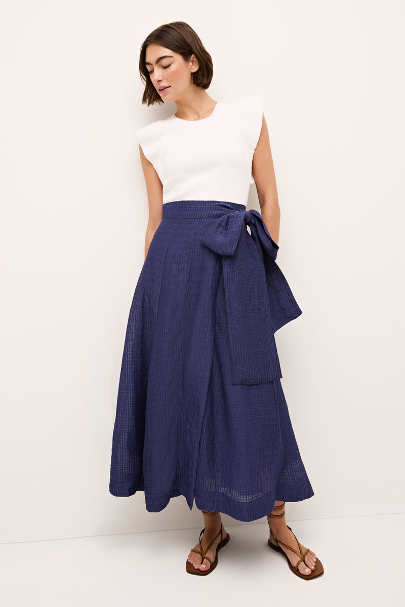 ESTINE WRAP SKIRT